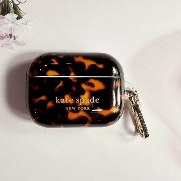 kate spade AirPods Pro (第 2 代) 保護殼套 華麗玳瑁