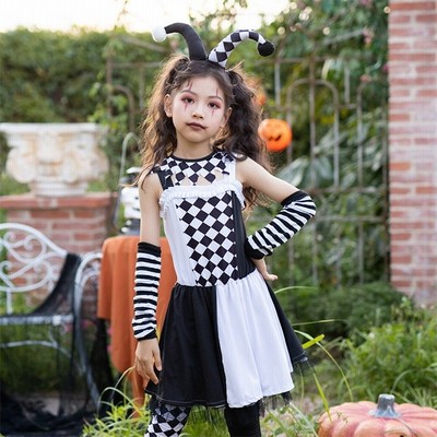 ハロウィン仮装 キッズ ピエロ 魔女 子供 巫女 コスプレ ピエロ衣装 コスチューム 小学生 ハロウィンパーテイ プレゼント 可愛い ハロウィンパーテイお遊戯会 通販 Lineポイント最大get Lineショッピング