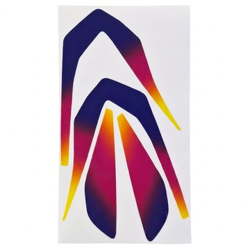 SYM DRG 後煞車燈膜  彩虹  1個