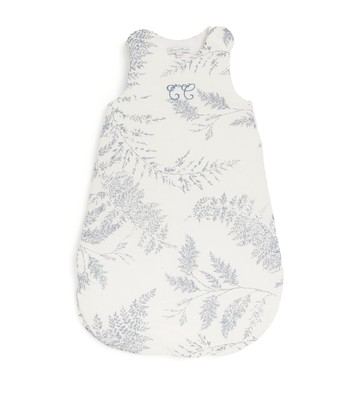 Tartine et Chocolat Linen-Cotton Embroidered Sleeping Bag