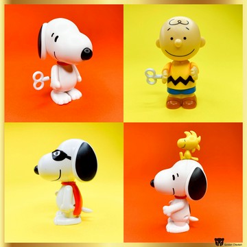 史努比發條公仔 4 件套