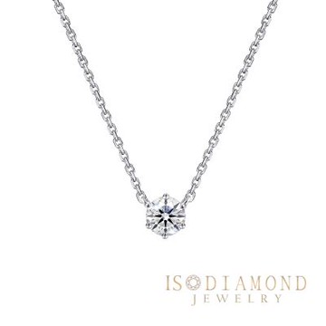 IS DIAMOND IGI 30分鑽石項鍊 最白Dcolor VS高規格淨度(培育鑽石)