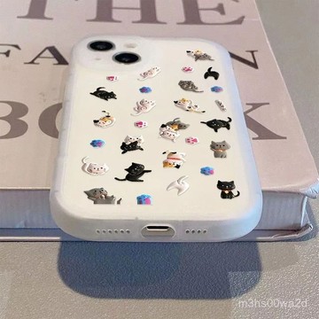 卡通創意小貓 防摔 適用蘋果16 15 Plus iPhone14 13 12 11 Promax XS 87P手機殼