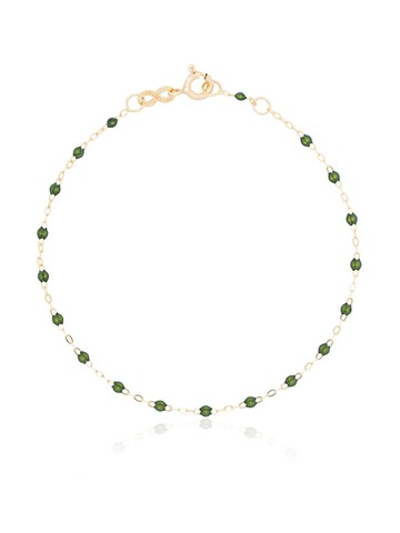 Gigi Clozeau - 18kt yellow gold Classic Gigi beaded bracelet - women - Resin/18kt Yellow Gold - One Size