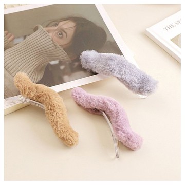 ONSIDE 飾集合~氣質毛絨盤髮一字夾(1入) 款式可選