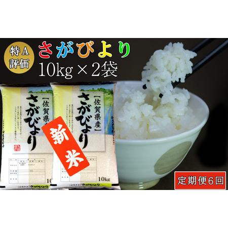 ふるさと納税 新米 令和5年産 さがびより 20kg (10kg×2袋)【特A米 米