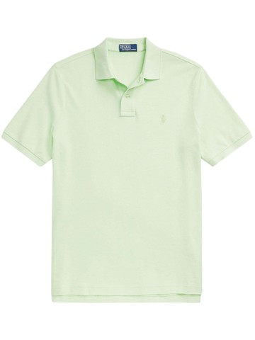 Polo Ralph Lauren - Polo Pony-embroidered cotton polo shirt - men - Cotton - S - Green