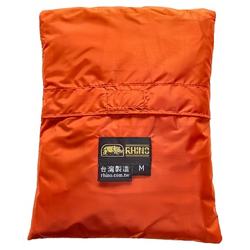 RHINO 犀牛 連帽披肩防雨背包套 702  1個  M  橘色
