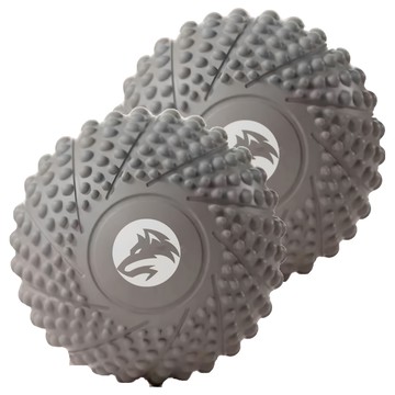 MICHAEL FITNESS 麥克健身 80D磁力按摩球 TPE材質 筋膜放鬆 全身按摩 改善痠痛  灰色  2個