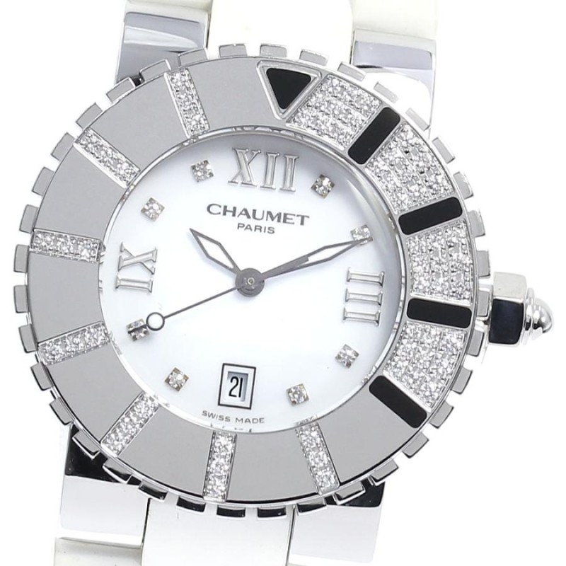 Chaumet】ショーメ クラスワン デイト ダイヤベゼル 622B-10248 ...