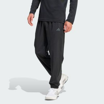 【adidas 愛迪達】 TECH ESSENTIALS 運動長褲 吸濕排汗 男 KT3131