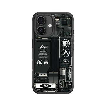 iPhone 16 SolidX 黑 - KID - 透視KID野人