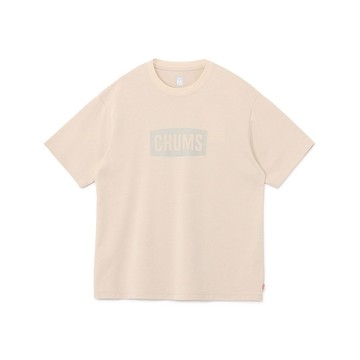 CHUMS CD CHUMS Logo T-Shirt 男 短袖上衣 米灰色 CH012755G057