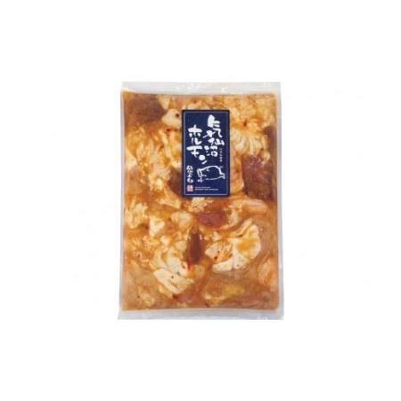 ふるさと納税 亀山印 気仙沼ホルモン みそ味 500g×2パック 豚 生モツ 焼肉 冷凍 [気仙沼市物産振興協会 宮城県 気仙沼市 2.. 宮城県気仙沼市