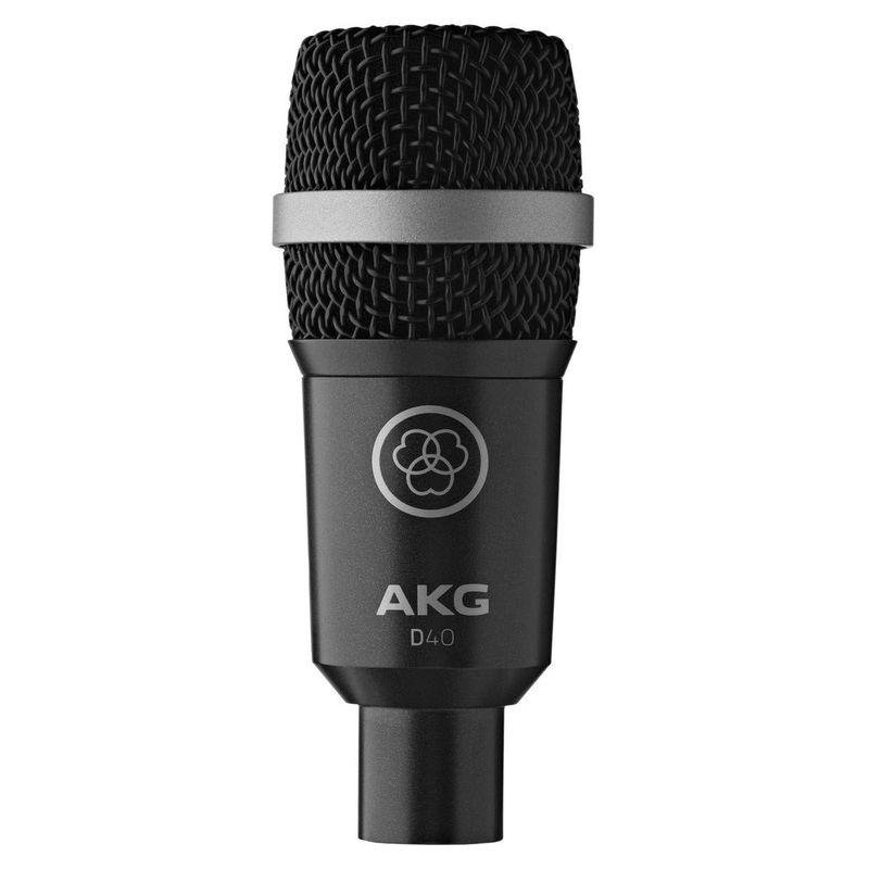 マイクロホン AKG 打楽器からギターアンプまで幅広く対応。ダイナミック型マイクロホン D40