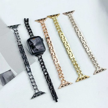超細款 金屬不鏽鋼錶帶 適用 Apple Watch 11 10 9 8 7 6 5 SE 替換錶帶 42mm 46mm