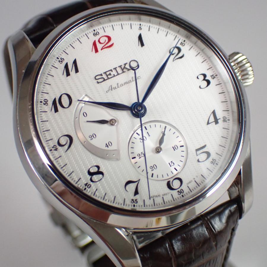 SEIKO セイコー メンズ腕時計 プレサージュ SARW025 6R27-00J0白文字盤 自動巻き | LINEブランドカタログ