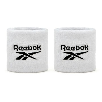 Reebok 銳步 棉質舒適運動護腕  8 x 6 x 1.5cm  1雙  白色