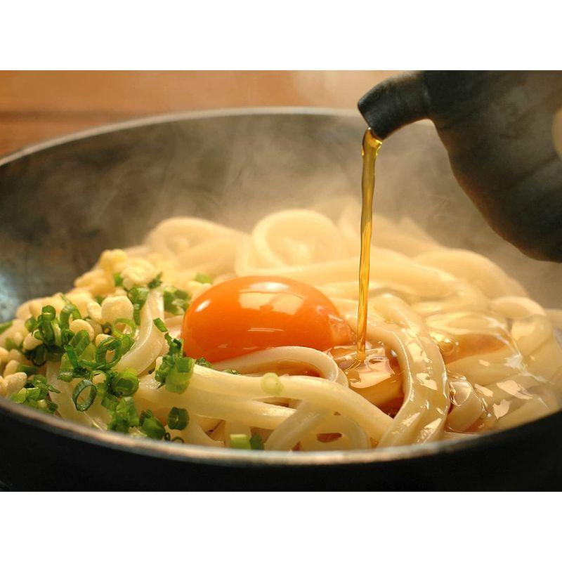 3996 讃岐うどん 並切麺 半生 生醤油セット さぬきうどんの亀城庵 (300g×8袋、だし醤油 200ml×2本)