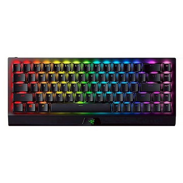 RAZER 雷蛇 黑寡婦V3 mini幻影布丁 無線機械式RGB鍵盤  黃軸
