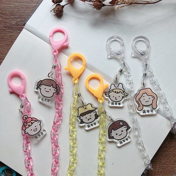 似顏繪 客製口罩鍊 防疫親子口罩掛鍊 防疫小物 幼稚園開學季