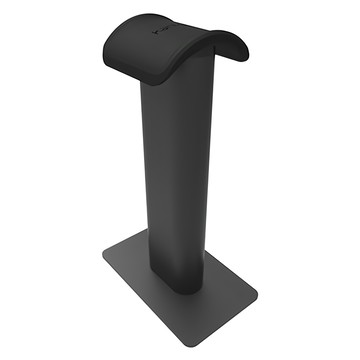 kanto H2 耳罩式耳機架，穩固金屬結構支撐，防刮防滑，矽膠軟墊保護耳機  黑色  1個