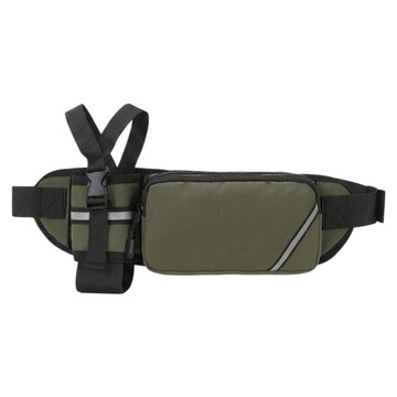 KANDO 防水運動水壺斜背胸包 KD-CB-CB06  綠色  32 x 14 x 6cm  1個