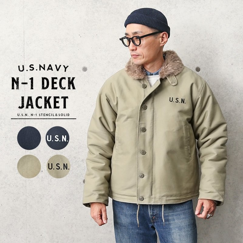 WAIPER U.S.NAVY  N-1DECK JACKET WP03  36