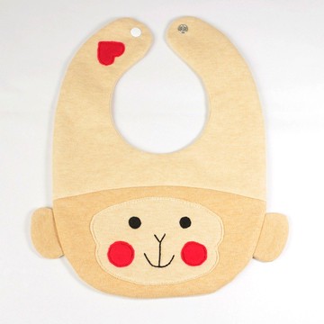 小猴 圍兜口水巾