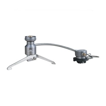 Campingmoon 柯曼 轉換器 延長管帶開關  銀色 + 黑色  1個