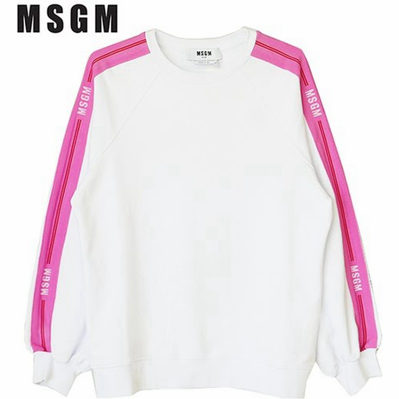 エムエスジーエム スウェットシャツ Msgm トレーナー プルオーバー 長袖 レディース 3041mdm178 ホワイト アオイ正規取扱店 21春夏 通販 Lineポイント最大0 5 Get Lineショッピング