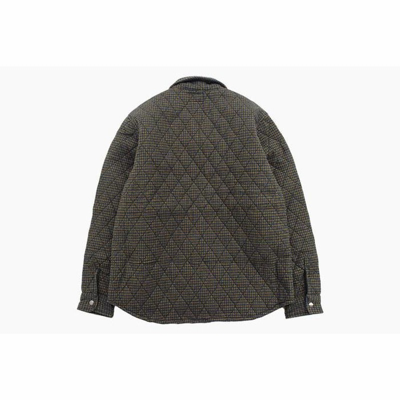 ステューシー ジャケット STUSSY メンズ Mini Check Quilted Zip