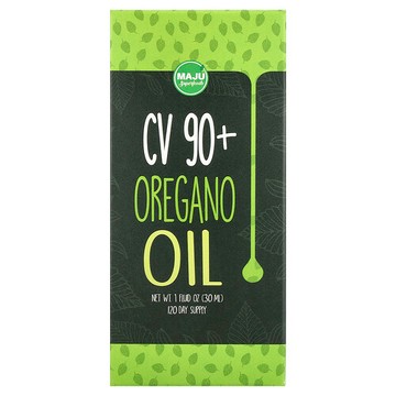 Maju Superfoods, CV 90+ 牛至油，30 毫克，1 液量盎司（30 毫升）