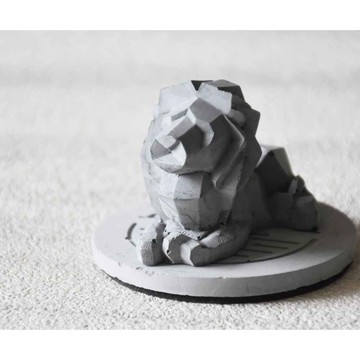 官田烏金 小獅子擴香石(含底座) + 天然精油399款/擴香石/精油擴香/室內擴香