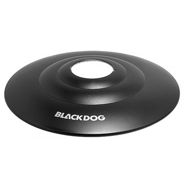 BLACK DOG 黑狗 戶外露營手電筒專用燈罩 黑色  1個