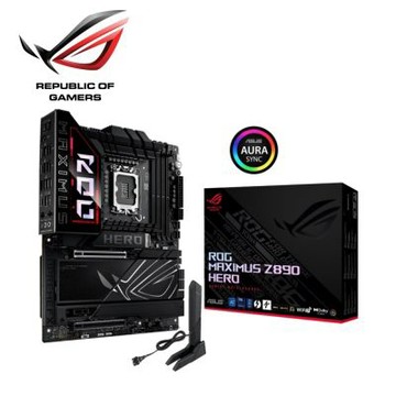 華碩 ROG MAXIMUS Z890 HERO DDR5 主機板+Intel U7 270K Plus【24核】+華碩 ROG RYUO IV SLC 360 ARGB(黑) 龍王四代水冷