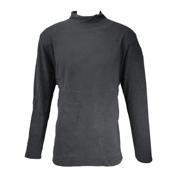 男仿羊絨半高領厚保暖衣-K118-黑色-XL-2件