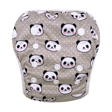 我家寶貝 調節式內褲型泳褲 TPU防水布 網眼布  0-3歲  1件