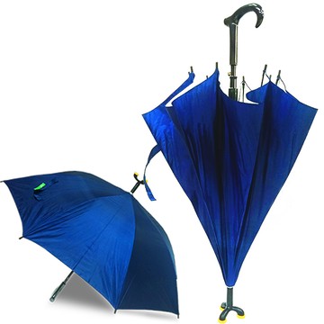 金德恩 三點式 三腳防滑雨傘 一支 休閒傘 三點傘 防滑雨傘 雨具 登山杖 登山  止滑雨傘