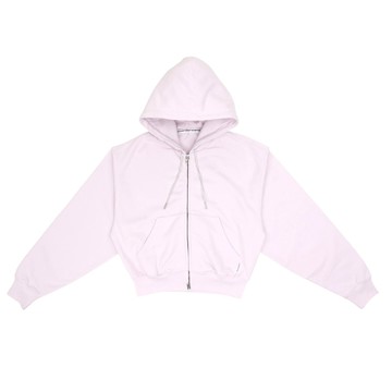 alexanderwang Crystal Hotfix 拉鍊連帽衫