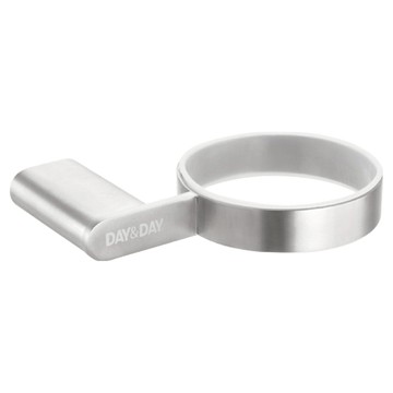 DAY&DAY 日日家居 304不鏽鋼 絲光 吹風機架  銀色  1個