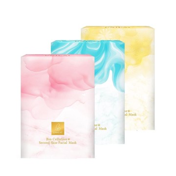 【變臉貓UNICAT】變臉貓女神吸油生物纖維面膜3片入/盒 兩盒