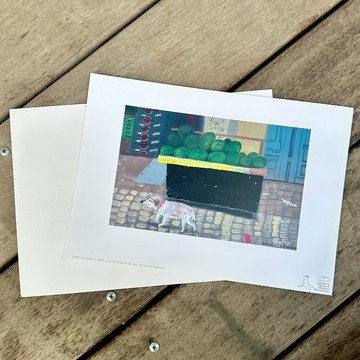 【複製畫】Lulu在巴黎