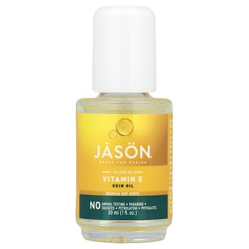 Jason Natural, 維生素 E，護膚油，14000 國際單位，1 液量盎司（30 毫升）