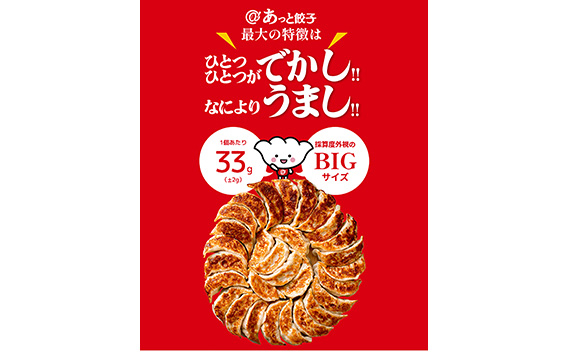 No.360 あっと餃子MM3セット（ニンニクましまし3） ／ ぎょうざ ギョウザ おかず 惣菜 群馬県