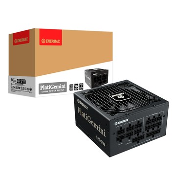 ENERMAX PlatiGemini 1200W ATX 3.1& ATX12VO 80PLUS 白金牌 12V-2x6 電源供應器