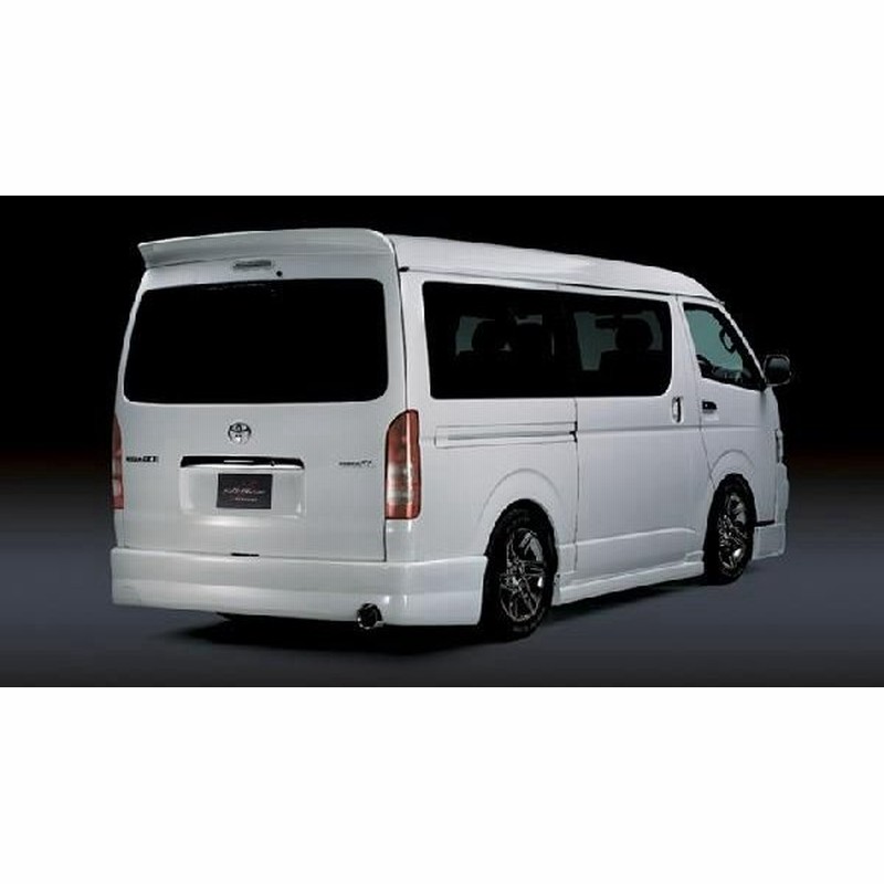 シルクブレイズ リアバンパースポイラーのみ トヨタ 0系ハイエース レジアスエース Trh224 9 W Trh214 9 W Super Gl Dx ワイド車専用 未塗装品 通販 Lineポイント最大0 5 Get Lineショッピング