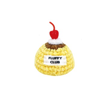 香濃布丁鑰匙圈（黃色卡士達奶醬）