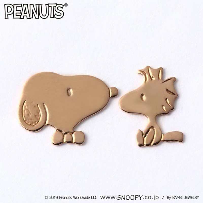 スヌーピー Snoopy ピアス スヌーピー ウッドストック K10pg ピンクゴールド ジュエリー レディース アクセサリー Gpp022 通販 Lineポイント最大0 5 Get Lineショッピング