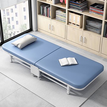 免運 午休床 折疊午睡床 午休折疊床折疊床單人床辦公室簡易床陪護床午睡床家用二折折疊床 可開發票 全館五折 工廠現貨直銷 新品特價 b9085